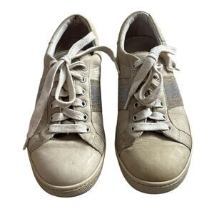 Brunello Cucinelli Suede‎ Striped Sneakers Size 7.5 US (37.5)